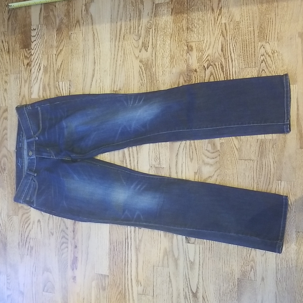 (W26) Levi's Demi Curve Straight Leg Jeans Contemporary Streetwear Trendy